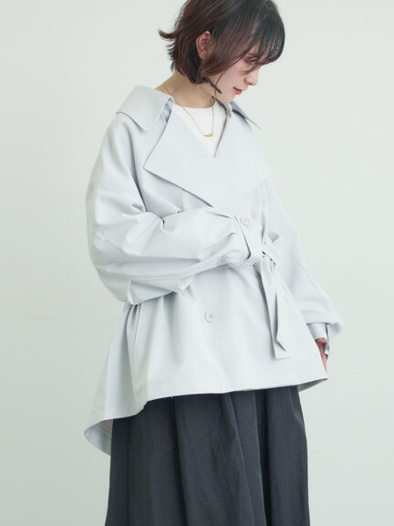 フレアライントレンチコート（ベージュ/ネイビー/Ｓグレー）｜Samansa Mos2（サマンサ モスモス）通販