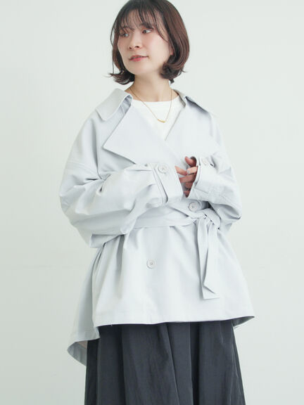 フレアライントレンチコート（ベージュ/ネイビー/Ｓグレー）｜Samansa Mos2（サマンサ モスモス）通販