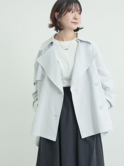 フレアライントレンチコート（ベージュ/ネイビー/Ｓグレー）｜Samansa Mos2（サマンサ モスモス）通販