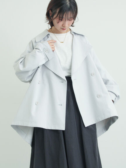 フレアライントレンチコート（ベージュ/ネイビー/Ｓグレー）｜Samansa Mos2（サマンサ モスモス）通販