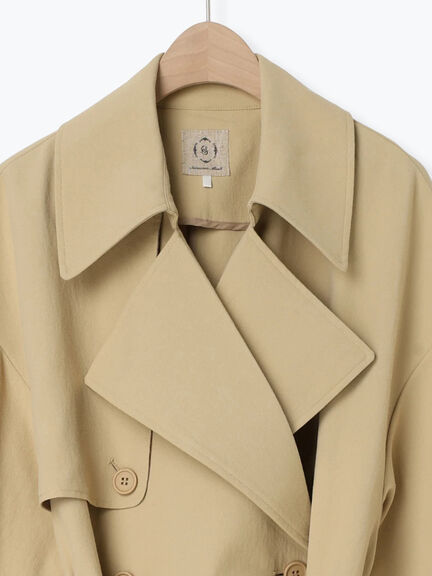 フレアライントレンチコート（ベージュ/ネイビー/Ｓグレー）｜Samansa Mos2（サマンサ モスモス）通販