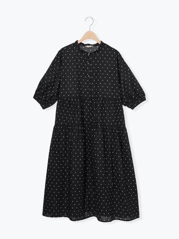 スモールさん様 2点おまとめ ワンピース ブラウス 立川店/EC限定】リネンケープ付ワンピース（オフホワイト/ブラック