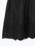 《新色追加》裾スカラップレースノースリーブインナー（オフホワイト/ブラック/ダークブラウン/ブルー）｜Samansa Mos2（サマンサ モスモス）通販