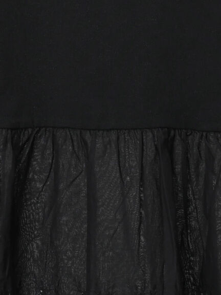 《新色追加》裾スカラップレースノースリーブインナー（オフホワイト/ブラック/ダークブラウン/ブルー）｜Samansa Mos2（サマンサ モスモス）通販