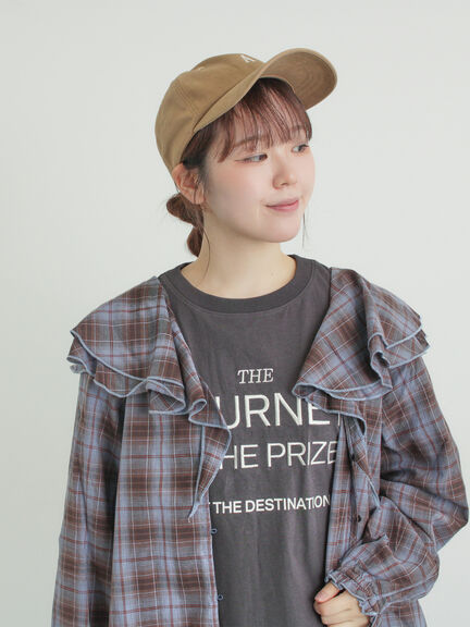 フリル襟ブラウス（オフホワイト/ブラック/ブルー）｜Samansa Mos2（サマンサ モスモス）通販