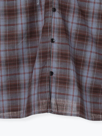 フリル襟ブラウス（オフホワイト/ブラック/ブルー）｜Samansa Mos2（サマンサ モスモス）通販