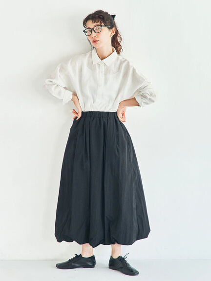 リネンシャツ（オフホワイト/ベージュ/ストライプ/チェック）｜Samansa Mos2（サマンサ モスモス）通販