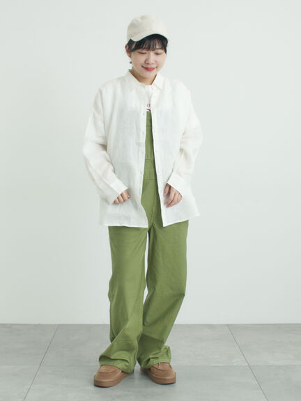 リネンシャツ（オフホワイト/ベージュ/ストライプ/チェック）｜Samansa Mos2（サマンサ モスモス）通販