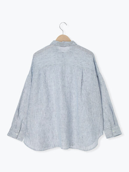 リネンシャツ（オフホワイト/ベージュ/ストライプ/チェック）｜Samansa Mos2（サマンサ モスモス）通販