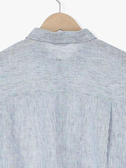 リネンシャツ（オフホワイト/ベージュ/ストライプ/チェック）｜Samansa Mos2（サマンサ モスモス）通販