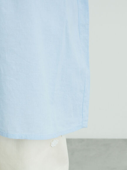 切替フリルチュニック（オフホワイト/ブラック/ブルー）｜Samansa Mos2（サマンサ モスモス）通販