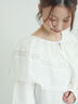 レースボレロブラウス（オフホワイト/ブラック/キナリ）｜Samansa Mos2（サマンサ モスモス）通販
