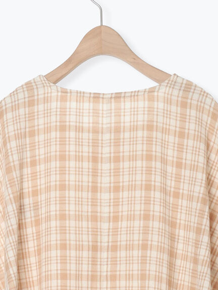 【MOOMIN×Samansa Mos2】刺繍ルームワンピース（ベージュ/ブルー）｜Samansa Mos2（サマンサ モスモス）通販