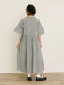 《新色追加》ちび襟シャツワンピース【WEB限定】（オフホワイト/グレー/ボルドー/ブルー）｜Samansa Mos2（サマンサ モスモス）通販