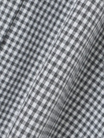 《新色追加》ちび襟シャツワンピース【WEB限定】（オフホワイト/グレー/ボルドー/ブルー）｜Samansa Mos2（サマンサ モスモス）通販