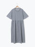 《新色追加》ちび襟シャツワンピース【WEB限定】（オフホワイト/グレー/ボルドー/ブルー）｜Samansa Mos2（サマンサ モスモス）通販