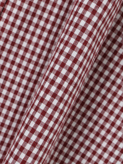 《新色追加》ちび襟シャツワンピース【WEB限定】（オフホワイト/グレー/ボルドー/ブルー）｜Samansa Mos2（サマンサ モスモス）通販