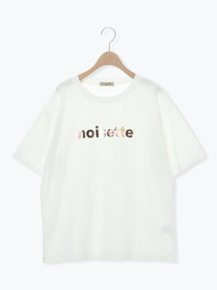 【接触冷感】箔プリントTシャツ（オフホワイト/グレー/チャコールグレー）｜Samansa Mos2（サマンサ モスモス）通販