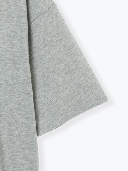 【接触冷感】箔プリントTシャツ（オフホワイト/グレー/チャコールグレー）｜Samansa Mos2（サマンサ モスモス）通販