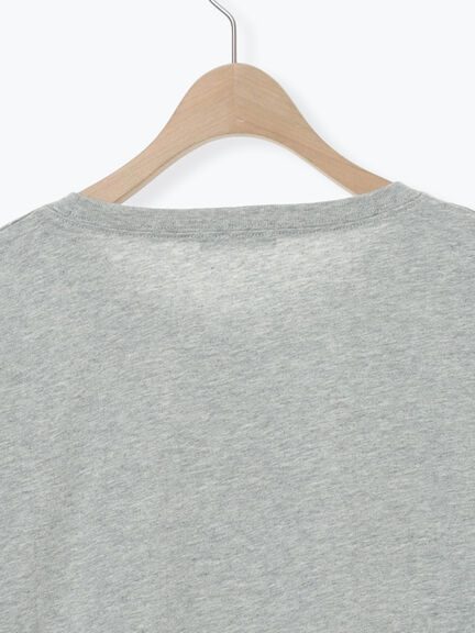 【接触冷感】箔プリントTシャツ（オフホワイト/グレー/チャコールグレー）｜Samansa Mos2（サマンサ モスモス）通販