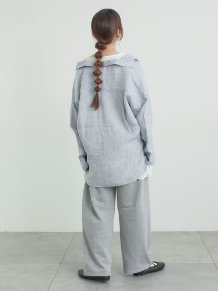 カーブシルエットスウェットパンツ（グレー/ブラック/オートミール）｜Samansa Mos2（サマンサ モスモス）通販