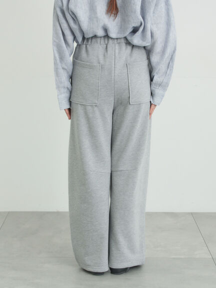 カーブシルエットスウェットパンツ（グレー/ブラック/オートミール）｜Samansa Mos2（サマンサ モスモス）通販