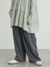 ツータックワイドパンツ（チャコールグレー）｜Samansa Mos2（サマンサ モスモス）通販