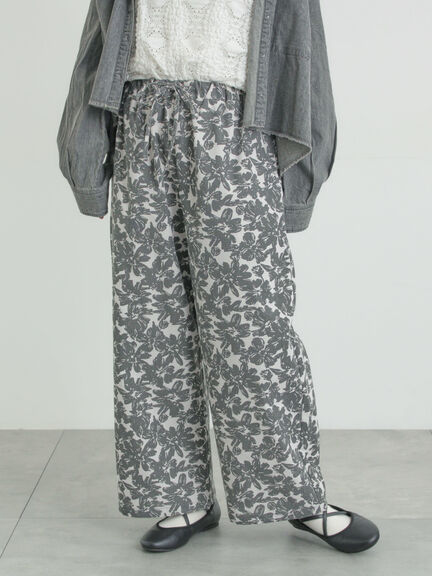 【イージーケア】イージーストレートパンツ（チャコールグレー/ブラック/ベージュ/カーキ）｜Samansa Mos2（サマンサ モスモス）通販