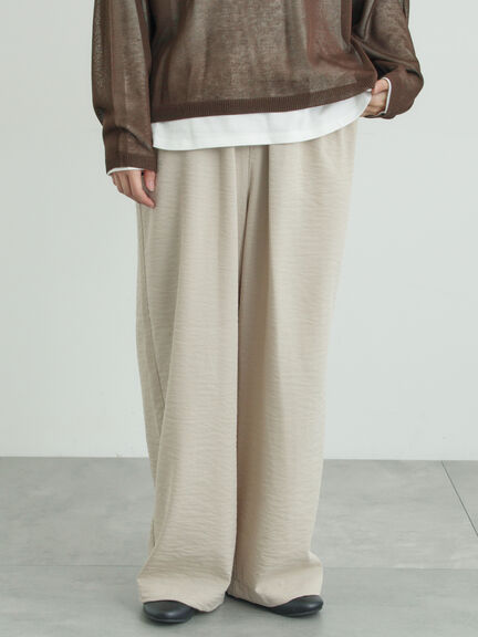 (セットアップ可)ストレートパンツ（ブラック/ベージュ/チェック）｜Samansa Mos2（サマンサ モスモス）通販