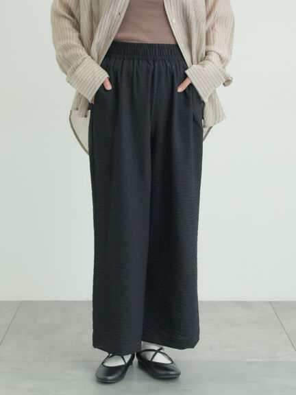 (セットアップ可)ストレートパンツ（ブラック/ベージュ/チェック）｜Samansa Mos2（サマンサ モスモス）通販