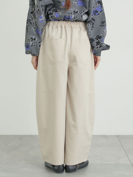 サイド深タックバレルパンツ（グレー/チャコールグレー/ベージュ）｜Samansa Mos2（サマンサ モスモス）通販