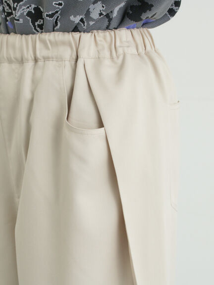 サイド深タックバレルパンツ（グレー/チャコールグレー/ベージュ）｜Samansa Mos2（サマンサ モスモス）通販