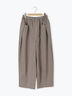 サイド深タックバレルパンツ（グレー/チャコールグレー/ベージュ）｜Samansa Mos2（サマンサ モスモス）通販