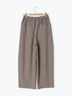 サイド深タックバレルパンツ（グレー/チャコールグレー/ベージュ）｜Samansa Mos2（サマンサ モスモス）通販