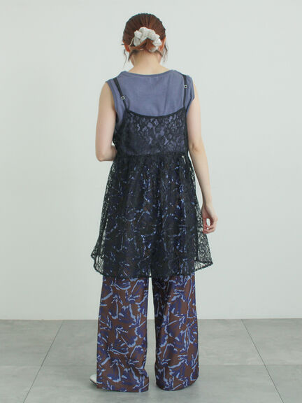 前後2WAYレースキャミソール（オフホワイト/グレー/ブラック）｜Samansa Mos2（サマンサ モスモス）通販