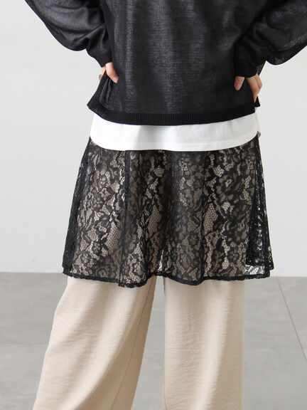 前後2WAYレースキャミソール（オフホワイト/グレー/ブラック）｜Samansa Mos2（サマンサ モスモス）通販