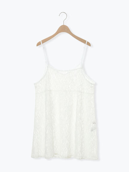 前後2WAYレースキャミソール（オフホワイト/グレー/ブラック）｜Samansa Mos2（サマンサ モスモス）通販