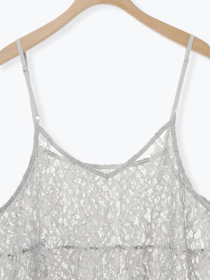 前後2WAYレースキャミソール（オフホワイト/グレー/ブラック）｜Samansa Mos2（サマンサ モスモス）通販