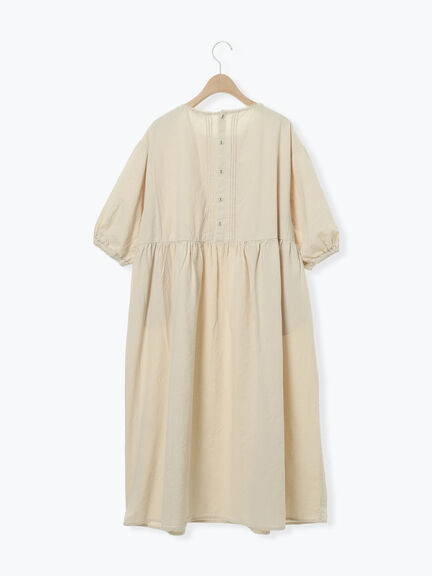 胸元レース貼りワンピース（オフホワイト/ブラック/キナリ）｜Samansa Mos2（サマンサ モスモス）通販