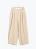 麻レーヨン柄アソートパンツ（ベージュ）｜Samansa Mos2（サマンサ モスモス）通販