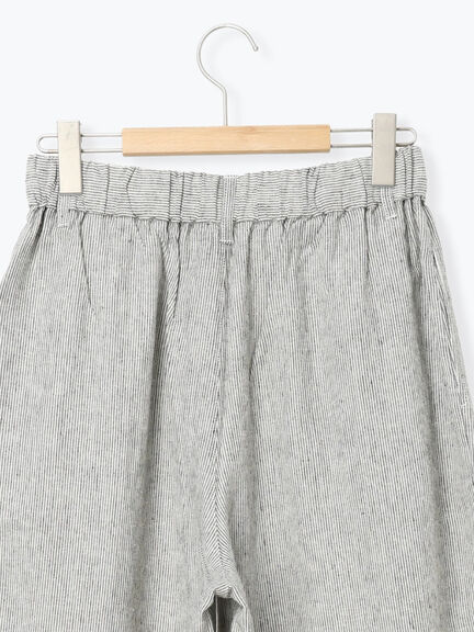 麻レーヨン柄アソートパンツ（ベージュ/ブラウン/ストライプ/水玉）｜Samansa Mos2（サマンサ モスモス）通販