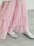 2WAYチュールティアードスカート（ピンク）｜Samansa Mos2（サマンサ モスモス）通販
