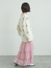 2WAYチュールティアードスカート（オフホワイト/ブラック/ピンク）｜Samansa Mos2（サマンサ モスモス）通販