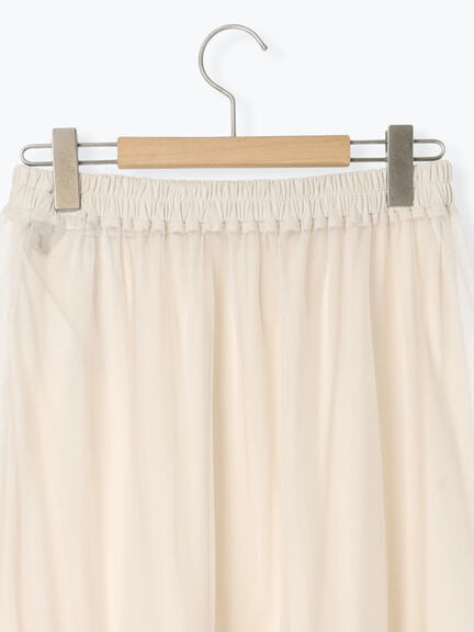 2WAYチュールティアードスカート（オフホワイト/ブラック/ピンク）｜Samansa Mos2（サマンサ モスモス）通販