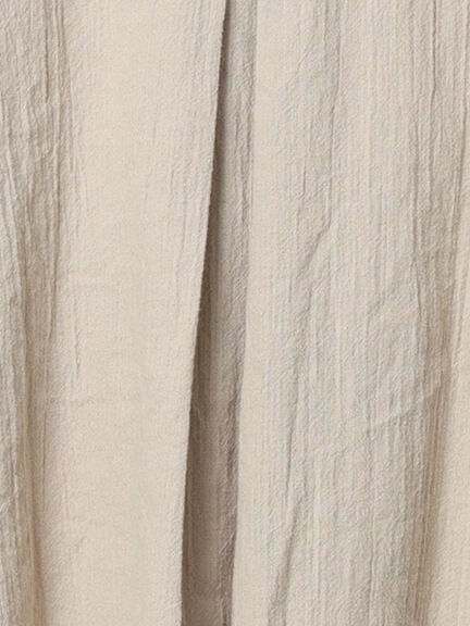 【Cross×Staff】ブローチ付シャツジャケット（チャコールグレー/ベージュ/モカ）｜Samansa Mos2（サマンサ モスモス）通販