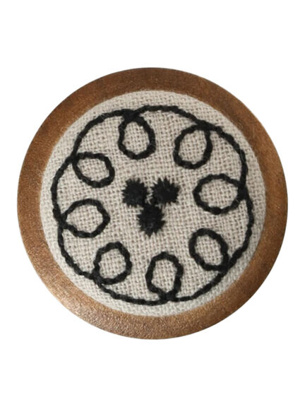 【Cross×Staff】ブローチ付シャツジャケット（チャコールグレー/ベージュ/モカ）｜Samansa Mos2（サマンサ モスモス）通販