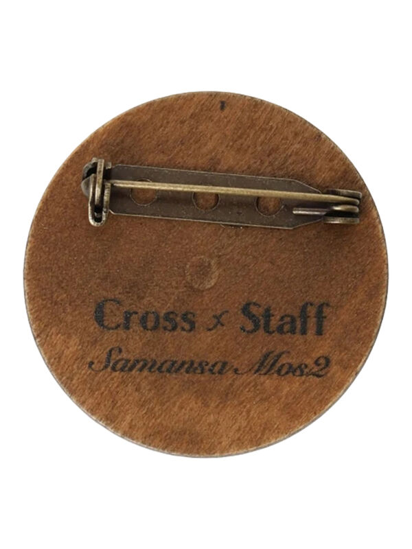 セール】 【Cross×Staff】ブローチ付シャツジャケット