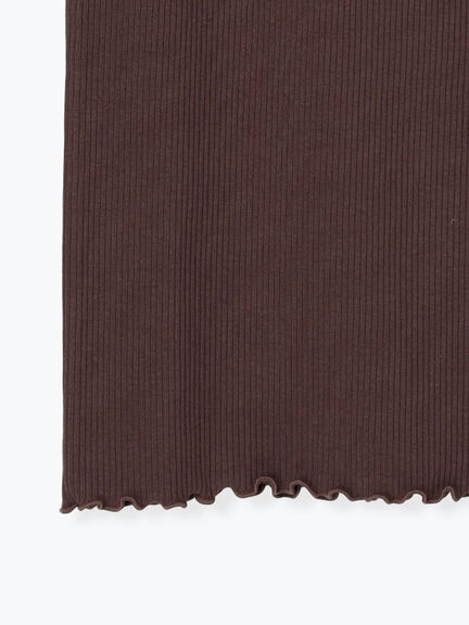 前後2WAYヘンリーテレコタンクトップ（オフホワイト/ブラック/ダークブラウン）｜Samansa Mos2（サマンサ モスモス）通販