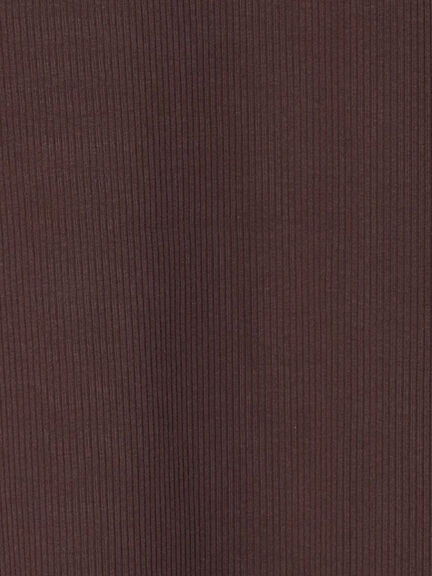 前後2WAYヘンリーテレコタンクトップ（オフホワイト/ブラック/ダークブラウン）｜Samansa Mos2（サマンサ モスモス）通販