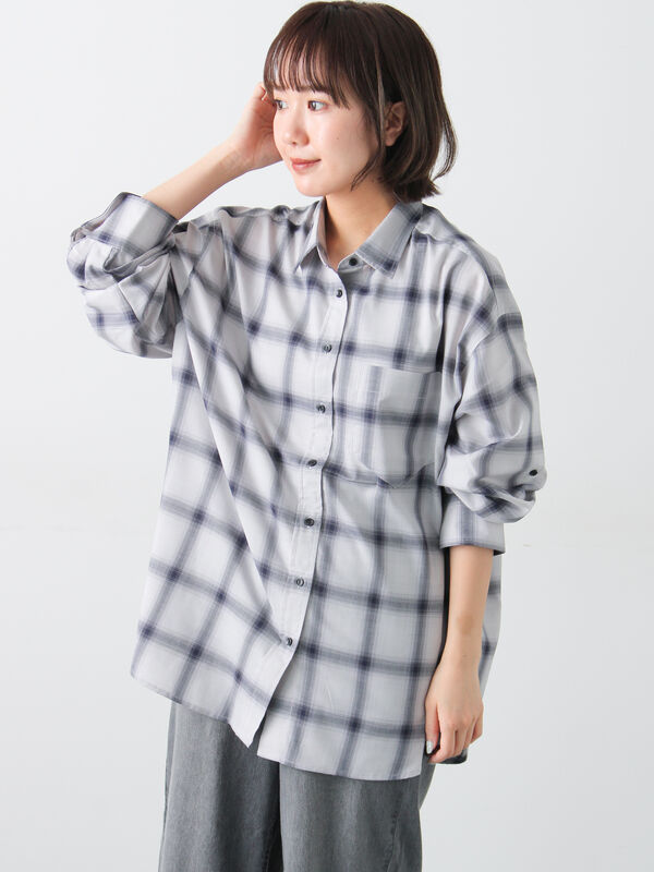 エムズグレイシー♡のチェック柄ブラウス新品40 エムズグレイシー♡のチェック柄ブラウス新品40 【公式通販】